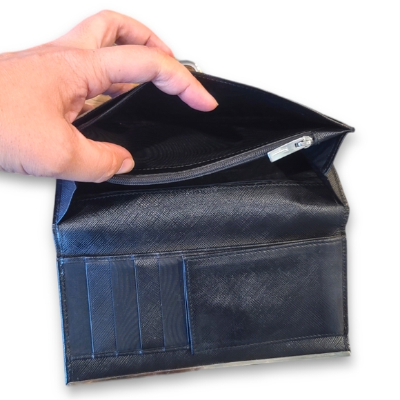 Salvatore Ferragamo Authentic Leather Long Wallet - Picture 11 of 16